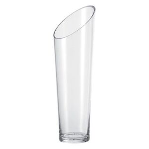 Dynamic Vase - H 40 cm by Leonardo Transparent