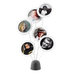 Photo Tree Photo holder - For 6 pictures - 35 cm by L'atelier d'exercices White/Black