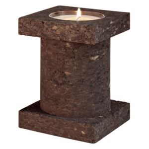 Cork Large Scented candle - / Cork - H 16 cm by Tom Dixon Brown