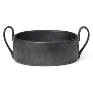 Flow Bowl - / Ø 25 cm - China by Ferm Living Black