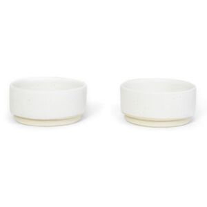 Otto Small dish - / Set of 2 by Frama White