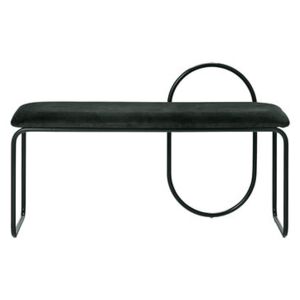 Angui Padded bench - / Velvet - L 110 cm by AYTM Green