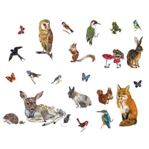 Les animaux 2 Sticker - Set of 27 stickers by Domestic Multicoloured