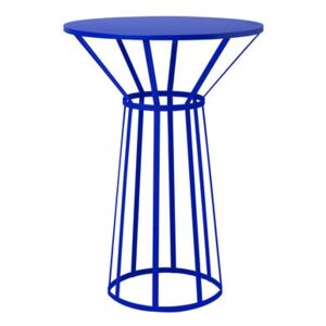 Hollo Small table - Ø 50 x H 73 cm by Petite Friture Blue