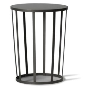 Hollo End table - / Stool - H 44 cm by Petite Friture Grey/Black