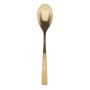 Golden Soup spoon - / Small - L 18.2 cm by House Doctor Gold/Metal