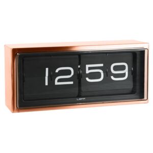 Brick Wall clock - Standing or mural by LEFF amsterdam Copper