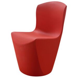 Zoe Chair - Plastic by Slide Red