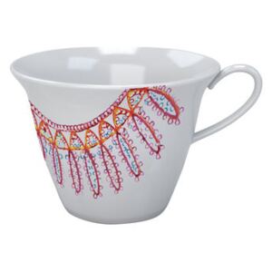 The White Snow Luminarie Coffee cup by Driade Red