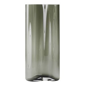Aer Large Vase - / H 49 - Glass by Menu Grey