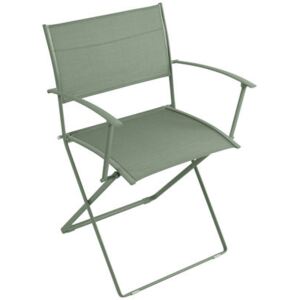Plein air Folding armchair - / Cloth by Fermob Green