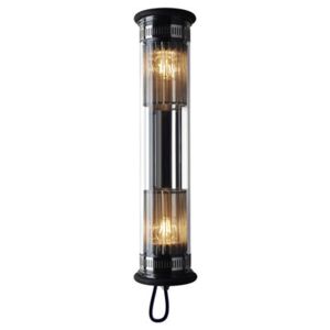 In The Tube 100-500 Outdoor wall light - L 52 cm by DCW éditions Metal