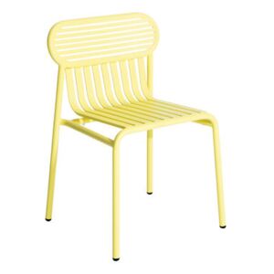 Week-end Chair - Aluminium by Petite Friture Yellow