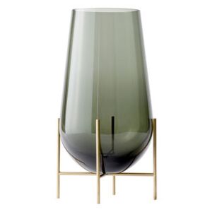 Echasse Medium Vase - / H 45 cm by Menu Grey/Gold