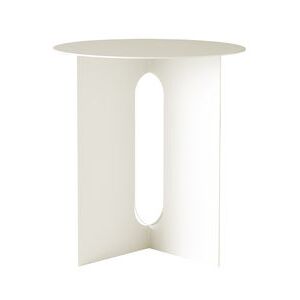 Androgyne End table - / Steel by Menu White/Beige