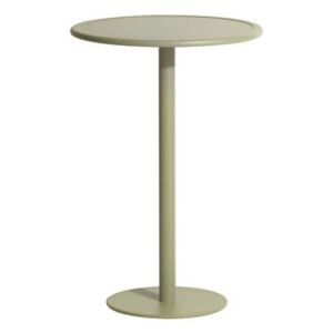 Week-End High table - / Ø 70 x H 105 cm by Petite Friture Green