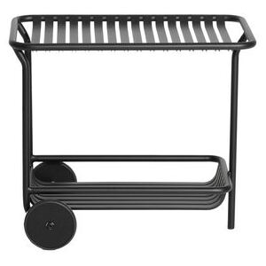 Week-End Dresser - / Aluminium - Casters by Petite Friture Black