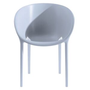 Soft Egg Stackable armchair - Polypropylen by Driade Grey