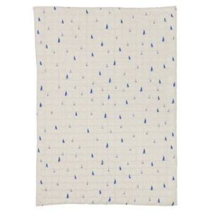 Cone Children blanket - Quilted - 100 x 70 cm by Ferm Living Grey