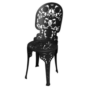Industry Garden Chair by Seletti Black