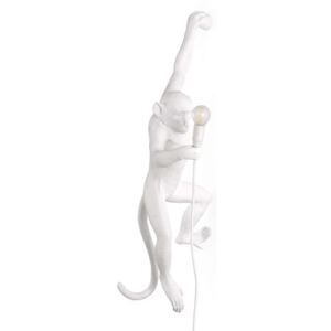 Monkey Hanging Outdoor wall light - / Outdoor - H 76.5 cm by Seletti White