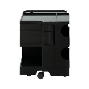 Boby Dresser - H 52 cm - 3 drawers by B-LINE Black