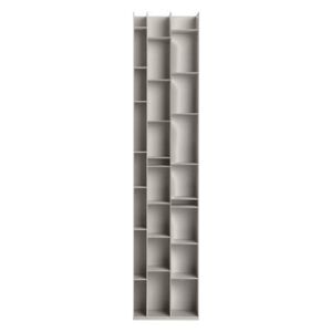 Random 3C Bookcase - / L 46 x H 217 cm by MDF Italia Grey