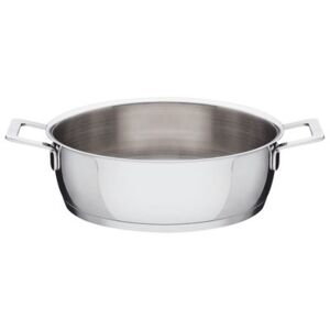 Pots and Pans Low casserole - 2 handles by A di Alessi Metal