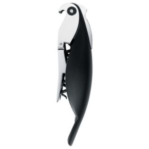 Parrot Bottle opener by A di Alessi Black
