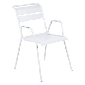 Monceau Stackable armchair - / Metal by Fermob White