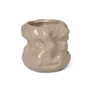 Tuck Scented candle - / Stoneware -Chamomile Scent by Ferm Living Beige