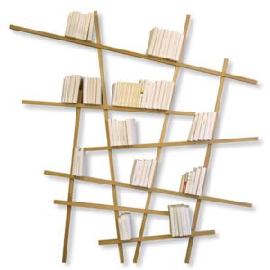 Mikado Large Bookcase - Natural wood - Large by Compagnie Natural wood
