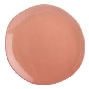 Plate - / Porcelain - Ø 22 cm by & klevering Orange