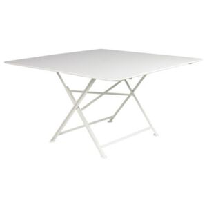 Cargo Foldable table - 128 x 128 cm by Fermob White