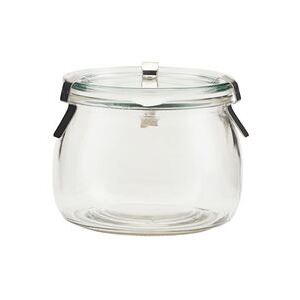 Use Airtight jar - / 500 ml - H 8.4 cm by House Doctor Transparent