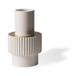 Gear Small Vase - / Ø 16 x H 25.5 cm by Pols Potten White
