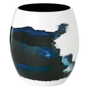Stockholm Aquatic Vase - Ø 13 x H 17 cm by Stelton White/Blue
