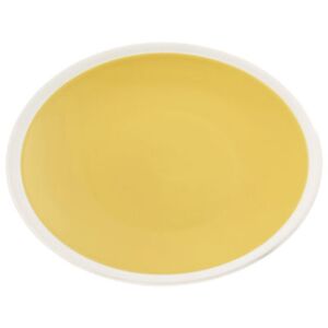 Sicilia Plate - Ø 26 cm by Maison Sarah Lavoine White/Yellow