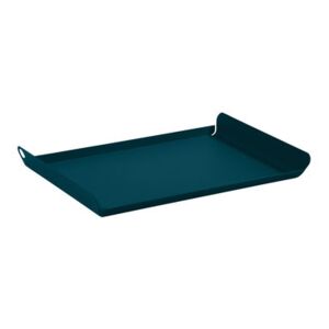 Alto Tray - / Steel - 36 x 23 cm by Fermob Blue