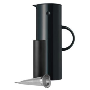 Classic Insulated jug - 1L - With tea filter by Stelton Black