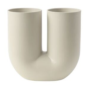Kink Vase - / Porcelain by Muuto Beige