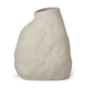 Vulca Medium Vase - / Stoneware - H 36 cm by Ferm Living White