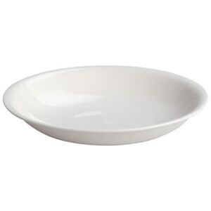 All-time Soup plate - time - Soup plate in bone china by A di Alessi White