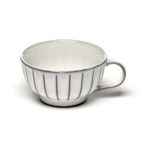 Inku Coffee cup - / 20 cl - Stoneware by Serax White