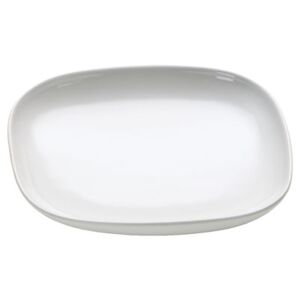 Ovale Saucer - For the coffee cup by Alessi White