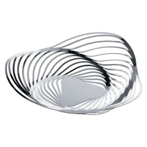 Trinity Basket - Ø 33 x H 8 cm by Alessi Metal