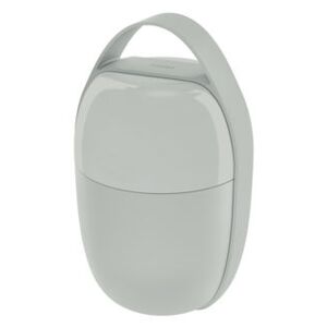 Food à porter Lunch box - / Small -2 compartments by Alessi Grey