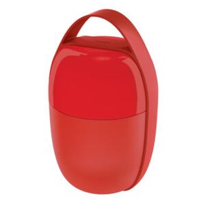 Food à porter Lunch box - / Small -2 compartments by Alessi Red