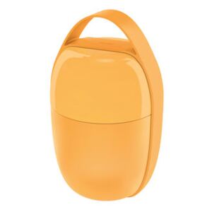 Food à porter Lunch box - / Small -2 compartments by Alessi Yellow