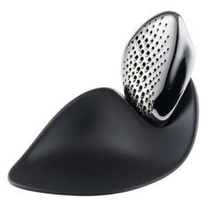 Forma Cheese grater - by Zaha Hadid by Alessi Black/Metal